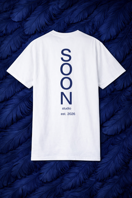 Soon Studio Tee – navy
